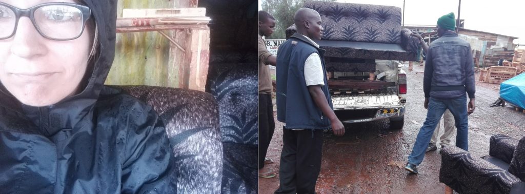 Buying Furniture in the Rain